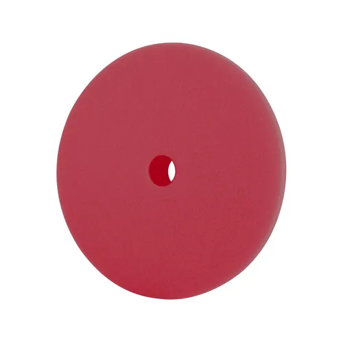 Kotouč leštící pěnový, orbitální, t10, červený, ⌀180x25mm, suchý zip ⌀152mm EXTOL PREMIUM 8804551