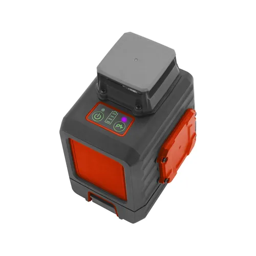 Laser zelený liniový, křížový samonivelační, 1h360° x 1v EXTOL PREMIUM 8823307