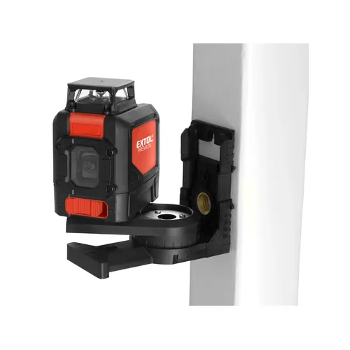 Laser zelený liniový, křížový samonivelační, 1h360° x 1v EXTOL PREMIUM 8823307