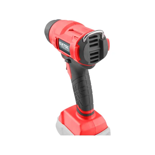 Pistole horkovzdušná aku share20v, 550°c, 20v li-ion, bez baterie a nabíječky EXTOL PREMIUM 8891867