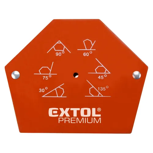Magnet-úhelník svařovací, 30°-45°-60°-75°-90°-135°, nosnost do 22kg EXTOL PREMIUM 8815194