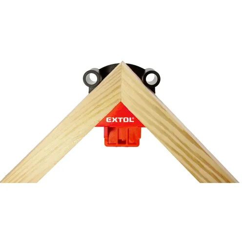 Svěrky úhlové truhlářské, sada 4ks, 60°-90°-120° EXTOL PREMIUM 8815440