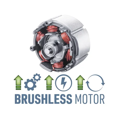 Vrtací šroubovák aku s příklepem share20v, brushless, 2ah (2×) EXTOL PREMIUM 8891806