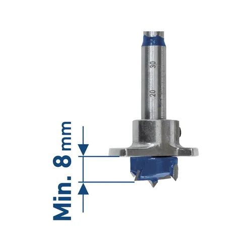 Frézy-sukovníky, do dřeva s hloubk. dorazem, sada 5ks,, ⌀15-20-25-30-35mm EXTOL CRAFT 902003