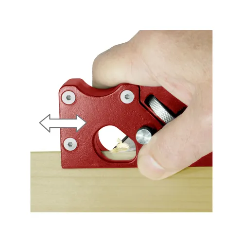 Hoblík na srážení hran nastavitelný, 2nožové profily (45° - r3mm/1/8") FORTUM 4752104