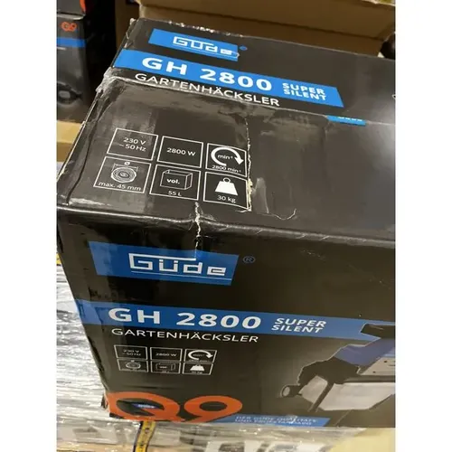 Elektrický štěpkovač GH 2800 SUPER SILENT Güde 94375xx