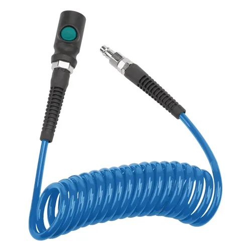 Spirálová PU hadice 3 m, ø 5/8 mm, 10 bar s rychlospojkou 2105870 Aircraft