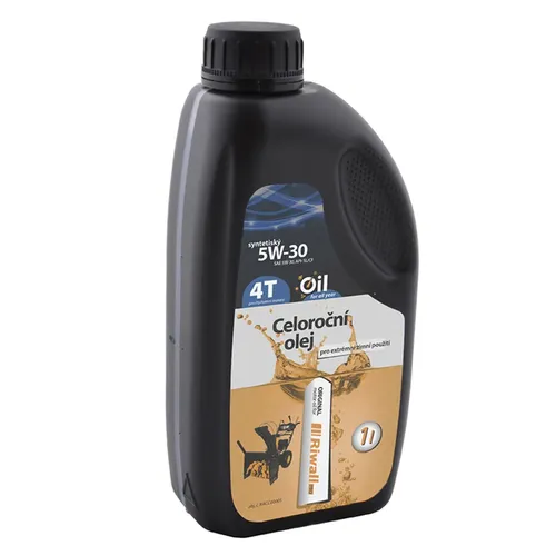Motorový olej Riwall pro extrémní zimní použití (SAE 5W-30, 1 l)