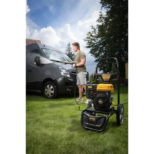 Riwall PRO RPPW 250 SET benzínová tlaková myčka 250 barů s příslušenstvím