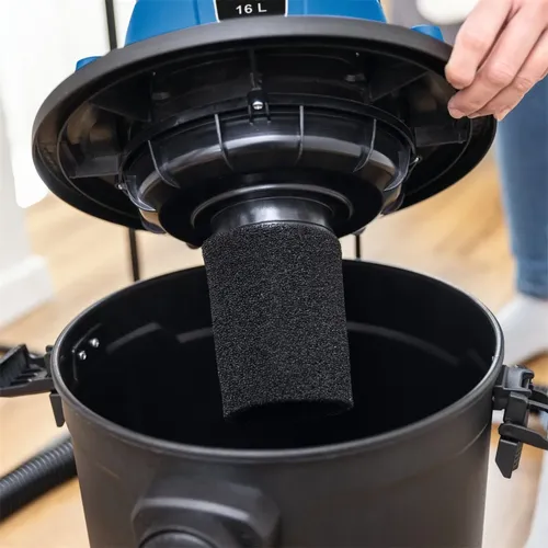 Scheppach VC 16 průmyslový vysavač na suché / mokré vysávání 16 l