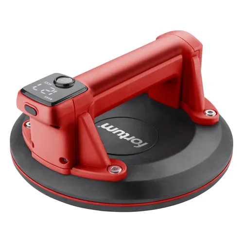 Přísavka aku s automat. udržováním podtlaku, o 200mm/150kg FORTUM 4780872