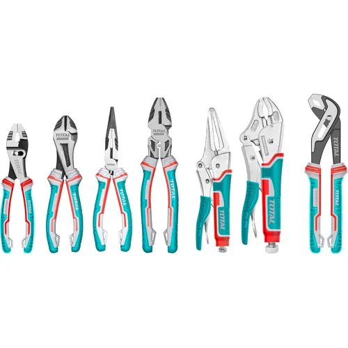 Kleště, sada 7ks, industrial TOTAL TOS23055