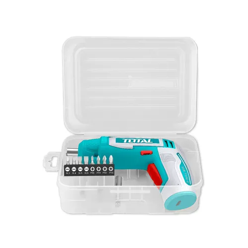 Šroubovák aku 4v se sadou bitů, nabíjení usb-c (není součást balení) TOTAL TSDLI0458