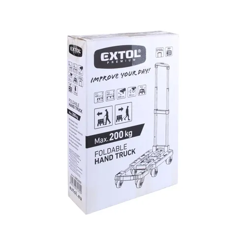 Vozík skládací, nosnost až 200kg/6koleček EXTOL PREMIUM 8856009