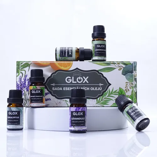 Sada 6ks aroma olejů Glox GLOXAO1