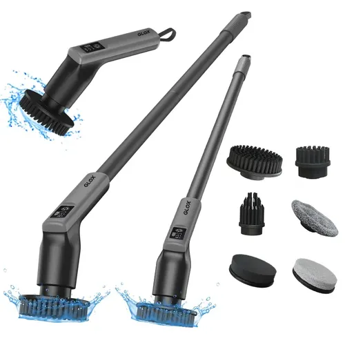 Elektrický čistící kartáč s tyčí Glox T3P