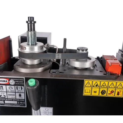Proma FPM-30DZ Frézka na kov s LED zrcadlovým displejem