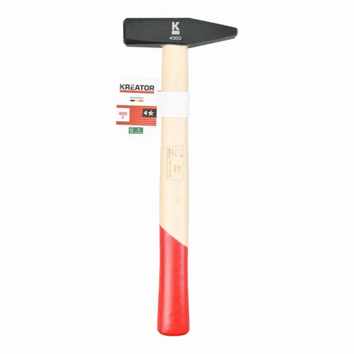 Zámečnické kladivo 400g Dřevěná rukojeť Kreator KRTH90004