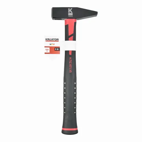 Zámečnické kladivo 500g Sklolaminátová rukojeť Kreator KRTH90105
