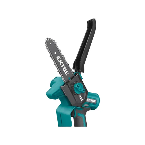 Pila řetězová aku jednoruční share20v, 13cm, brushless, 2ah EXTOL INDUSTRIAL 8791922