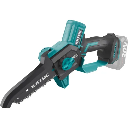 Pila řetězová aku jednoruční share20v, 13cm, brushless, bez baterie a nabíječky EXTOL INDUSTRIAL 8791923