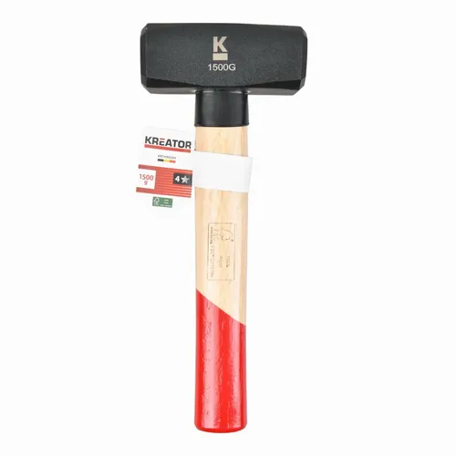 Palice 1500g - Dřevěná násada Kreator KRTH90203