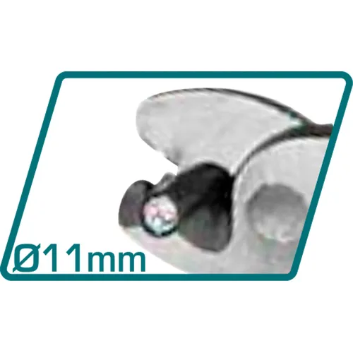 Kleště štípací na kabely, 200mm TOTAL THT11581