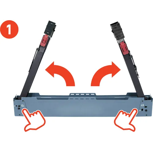 Koza stavební skládací 1kus, nosnost 550kg, výška 60-85cm EXTOL PREMIUM 8859999