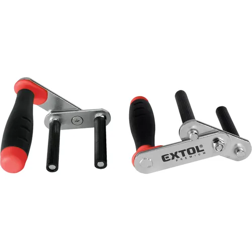 Nosič desek kovový, sada 2ks, nosnost až 80kg/pár EXTOL PREMIUM 8863108