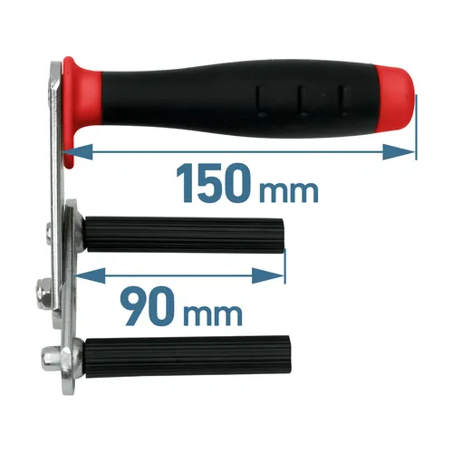 Nosič desek kovový, sada 2ks, nosnost až 80kg/pár EXTOL PREMIUM 8863108