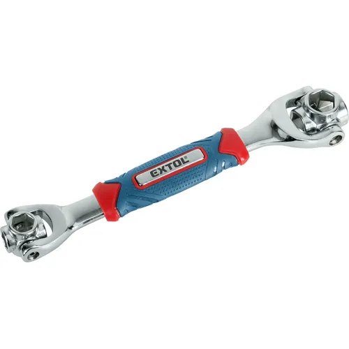 Klíč nástrčný oboustranný 8v1, 8-21mm, crmo EXTOL PREMIUM 8816390