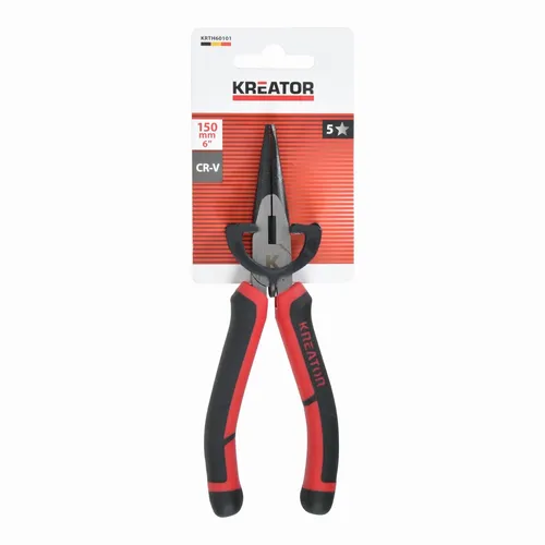 Dlouhé kleště ploché 150mm HIGH QUALITY Kreator KRTH60101