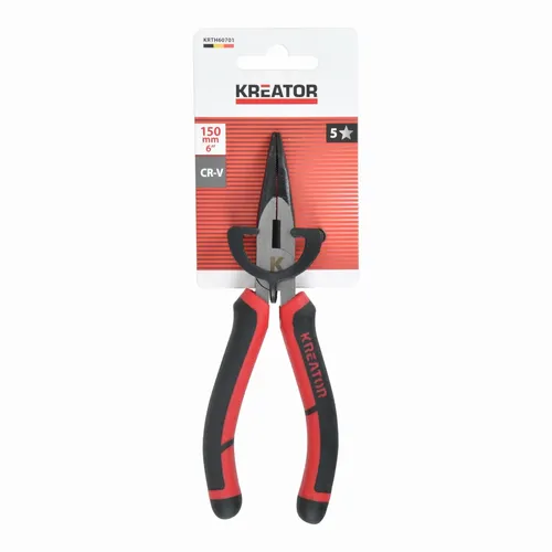 Kleště prodloužené ohnuté 150mm HIGH QUALITY Kreator KRTH60701