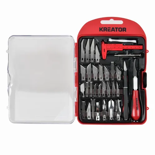 Modelářské nožíky sada 36ks Kreator KRTH23202
