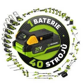 Fdub 70215-0 20v úhlová bruska fieldmann