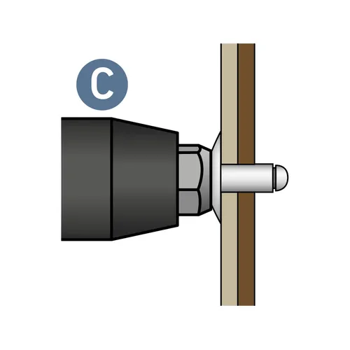Pistole nýtovací aku share20v, brushless, bez baterie a nabíječky EXTOL PREMIUM 8891869
