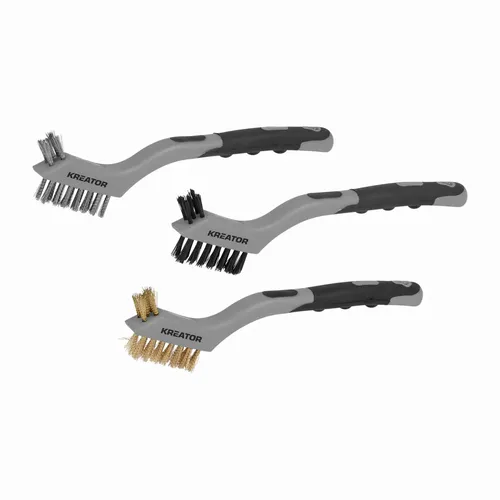 Drátěné kartáče malé 3ks Kreator KRTH50101