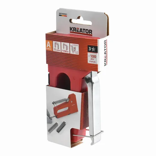 Ruční sponkovačka 4-8mm TYP A Kreator KRTH00001