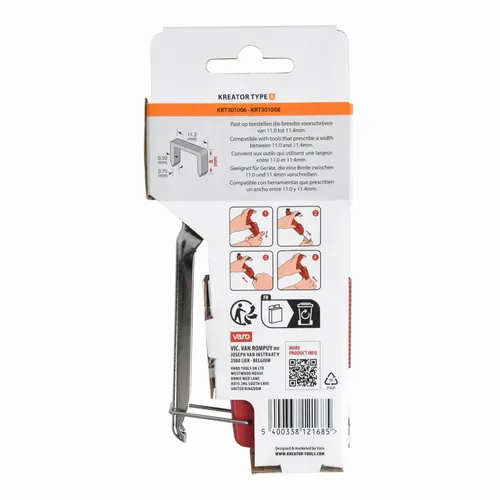 Ruční sponkovačka 4-8mm TYP A Kreator KRTH00001