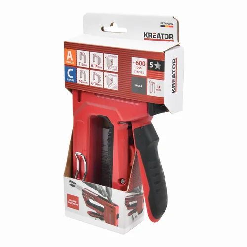 Ruční sponkovačka 6-14mm TYP A-C Kreator KRTH00002