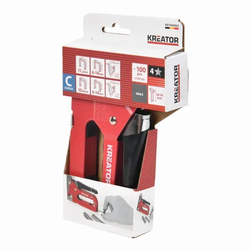 Ruční sponkovačka 6-14mm TYP C Kreator KRTH00003