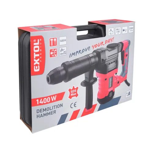 Kladivo sekací, sds max, 15j EXTOL PREMIUM 8890301