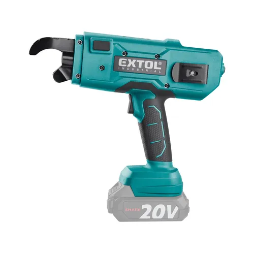 Vazač armatur aku share20v, brushless, bez baterie a nabíječky EXTOL INDUSTRIAL 8791861
