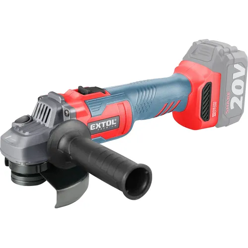 Bruska úhlová aku share20v, 125mm, brushless, bez baterie a nabíječky EXTOL PREMIUM 8891839