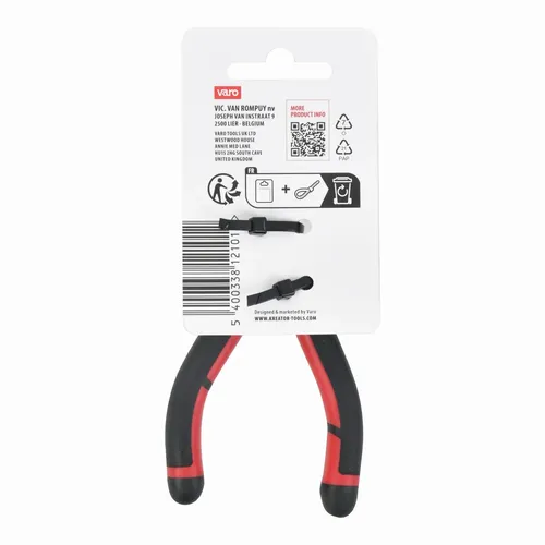 Kleště prodloužené rovné 125mm MINI Kreator KRTH62101