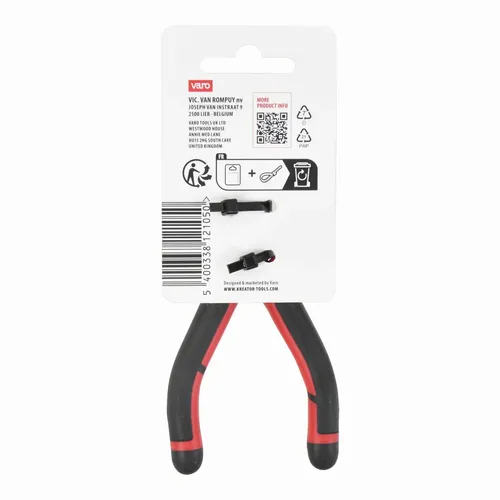 Kleště prodloužené ploché 125mm MINI Kreator KRTH62105