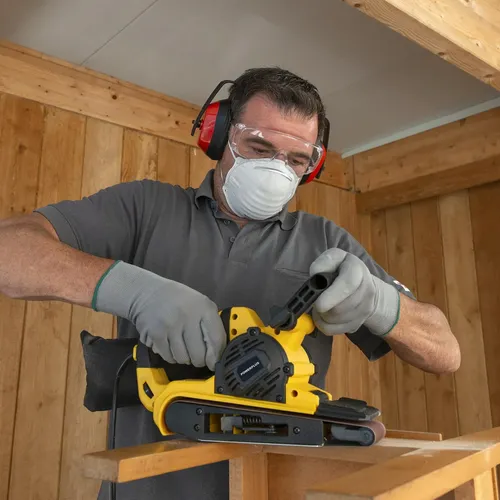 Pásová bruska 900 W Powerplus POWX0461