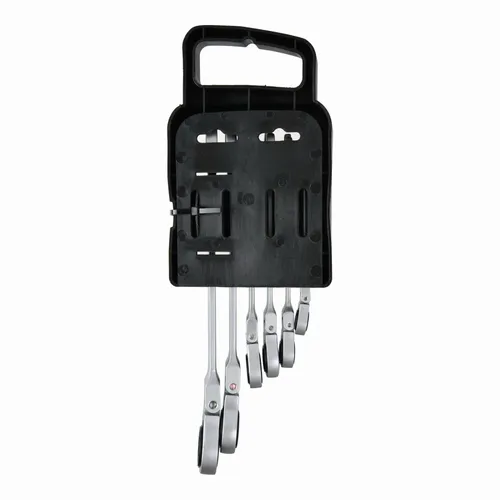 Sada kloubových klíčů otevřený/očko-ráčnový 6ks Kreator KRTH30014