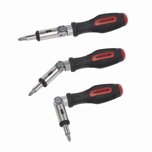 Ráčnový šroubovák 40 ks sada Kreator KRTH30101