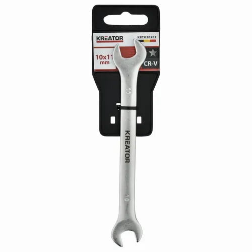 Oboustranný klíč otevřený 10x11 -150mm Kreator KRTH30203